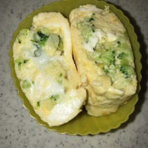 ブロッコリーマヨの卵焼き